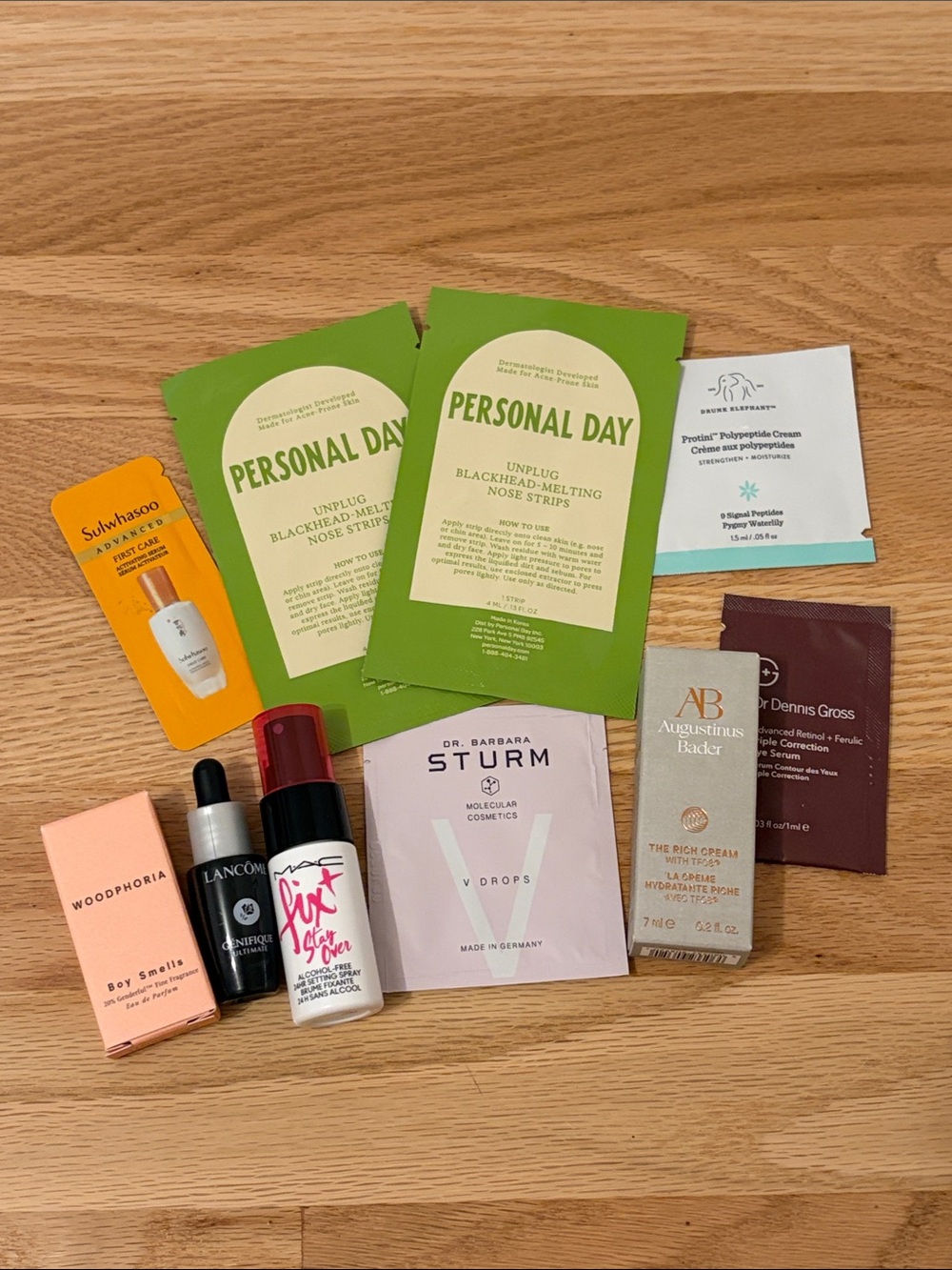 NWOT Deluxe Skincare Samples